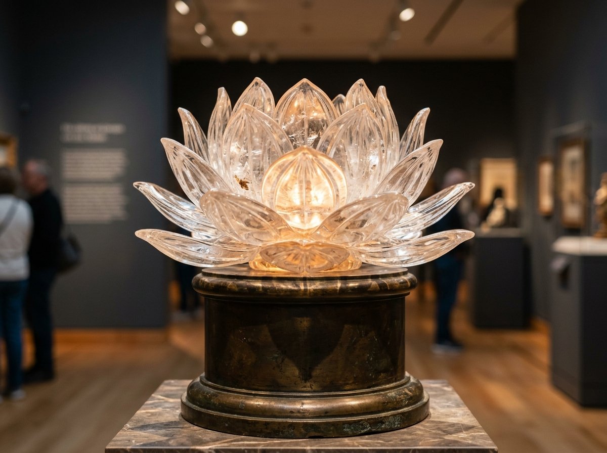 Sacred Crystal Lotus Bloom
